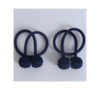 (Navy Blue) Magnetic Buckle Straps Clips Home Rope Tiebacks 2Pcs Tie Backs Curtain Holdbacks