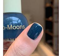 Navy Blue Nail Polish - 10ML Blue Nail Varnish Quick Dry - High Glossy & Vegan Nail Polish Air Fast Dry - Dark Blue nail polish Environmental & Healthy, Manicure Salon DIY