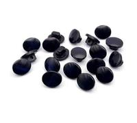 Navy Blue Oval Shank Buttons Size 11mm (12)