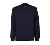 Navy Blue Round Neck Jumper - male - C.P. Company - Sweatshirts - Blue - L - Sweatshirts & Hoodies L