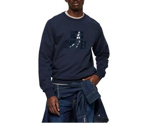 (Navy Blue, S) DIESEL S-GIR Mens Sweatshirts Pullover Sportswear