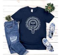 (navy blue, S) Sing Me A Song of A Lass That Is Gone T Shirt Outlander Book Series Shirt Jamie Fraser T-Shirt Women Graphic Tee Casual Tops