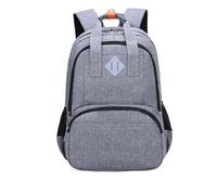 Navy Blue School Backpack For Elementary Boys Grades 3-6 Middle Girls Double Shoulder Bag Ages 5-15 Casual Daily Commute