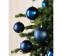 Navy Blue Shatterproof Baubles