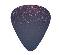 Navy Blue Sky and Stars Advanced guitar pick 12 pieces Three thicknesses for bass, electric guitar, acoustic guitar bag