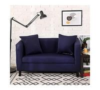 Navy Blue Stretch Sofa Cover for 1 Seat Universal Polyester Slipcover 90-140cmand Easy to Clean Perfect for Home Decor and Protection