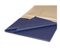 Navy Blue Tissue Wrapping Paper - 5 Sheets - 18GSM Colour Fast Acid Free - 35 x 45cm