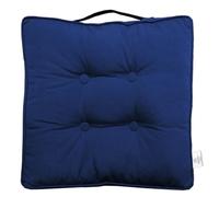Navy Booster Armchair Cushion Seat Pad Pack of 1 Large 45cm Square Booster Cushion Pads 10cm Thick Seatpad Cushion Chair Pad for Adults, Car Seat, Office & Post-Operative