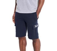 Bench Mens Shorts Fleece Drawstring Jogging Shorts Knee Length Sweatpants Gym Casual Half Pants with Pockets Clay - Claxton M