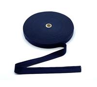 Navy Cotton Blend Binding Apron Herringbone Twill Webbing Tape Sew Strap 25mm Wide 1"- 5 metres