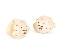 Navy Dots inflatable armbands Beige 11/19 kg