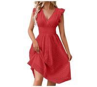 Navy Dresses for Women UK Western lace Crochet Double Lined Floral Embroidery Pastel Dress Basic Sun Plus Size wrap Formal Long Tight Adjustable Spaghetti Strap Dress