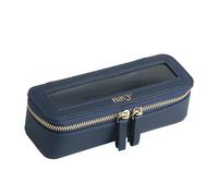 Navy Emily Storage Case - Small | Stylish & Practical Storage Organiser for Beauty Tools & Accessories | Compact & Portable | Made in UK