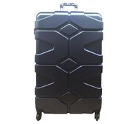 (Navy , Extra Large) Hampton & Stewart Hard Shell Extra Large Suitcase