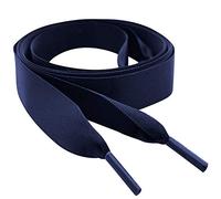 Navy Flat Satin Ribbon Shoe Laces/Shoelaces - My Ribbon Laces™ Perfect for Plimsoles, Pumps, Trainers & Sneakers