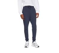 (Navy, L) All Saints Raven Mens Slim Fit Sweatpants Bottoms