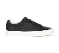 Navy Leather Tennis Trainers Men, male, Hugo, Sneakers, Blue, 8 UK, Shoes 8 UK