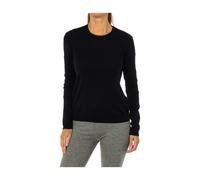 Navy Long Sleeve Jersey Classic Design - female - Armani Jeans - Round-neck Knitwear - Blue - 2XL - Knitwear 2XL