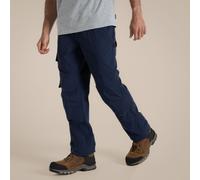 Navy male 38R Craghoppers Bedale Stretch Cargo Workwear Trousers Navy, Size: 38R
