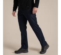 Craghoppers Mens Expert Kiwi Slim Fit Tailored Convertible Trousers, Dark Navy, Size 38"