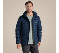 Navy male L Craghoppers Men's Compresslite IX Hooded Insulating Jacket Navy, Size: L
