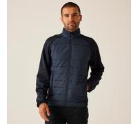 Regatta Essential Navy Blue Water Repellent Work Hybrid Jacket #TRA590