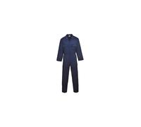 Portwest S999 Men's Work Coveralls - Protective Polycotton Work Overalls Durable Workwear Boiler Suit for Mechanics Warehouse Garages DIY Navy, Medium