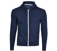 (Navy - No Cord, UK 9 - 10 Years) Kids Plain Zip Up Hoodie Without Cord Sweatshirt