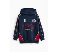 Navy Official FIFA USA Graphic Hoodie 11 years
