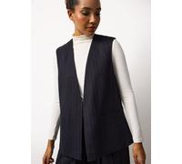 Navy Pinstripe Waistcoat 12