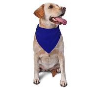 Navy Print Pet Scarf Triangle Dog Bandana Durable Pet Bandanas For Dogs Outdoor Cat