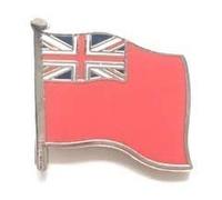 Navy Red Ensign Flag MOD Approved Military Enamel Lapel Pin Badge