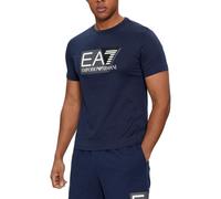 (Navy, S) ARMANI EA7 3DPT81 Mens T Shirt Casual Cotton Top