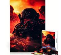 Navy Seal in Action Jigsaw Puzzles for Adults1000 Piece Mind Exercise Toy Indoor Fun Precision Cut (38x52cm)