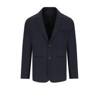 Navy Single-Breasted Jacket Lightweight Fabric - male - Emporio Armani - Blazers - Blue - 2XL - Jackets 2XL