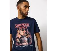 Navy Stranger Things Graphic T-Shirt XXL