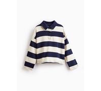 Navy Striped Rugby Top 5 years