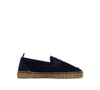 Navy Suede Espadrille Moccasin - male - Castañer - Espadrilles - Blue - 10 UK - Shoes 10 UK