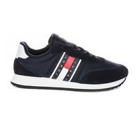 Navy Suede Mesh Trainers Men - male - Tommy Jeans - Sneakers - Blue - 12 UK - Shoes 12 UK