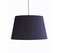 Navy Tapered Drum Shade for Ceiling and Table Lamp 14 Inch Shade