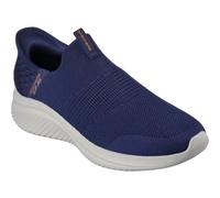 Skechers Mens Ultra Flex 3.0 Smooth Step Trainers, Navy Knit Trim, 11 UK