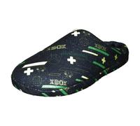 (Navy, UK 13 Child) Boys Xbox Mule Indoor Slipper 016277