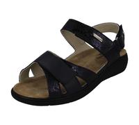 Padders Ladies Padders Dual Wide Fitting Summer Sandals Isabelle - Navy - UK 3