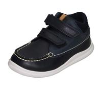 Clarks Cloud Tuktu T, Boys’ Hi-Top Trainers, Blue (Navy Leather Navy Leather), 5.5 Child UK (22 EU)