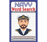 NAVY Word Search Puzzle Book: Word Searches with Easy to Read Print about NAVY, NAVY Ships, NAVY Ranks and More | 6x9 inches, 110 pages | 1000+ Words, ... Gift for Holidays, Vacations and Free Times