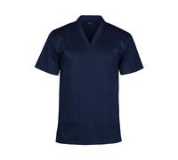 (Navy, XL) Medical TOP & TROUSER SCRUB SET 100% Cotton scrubs