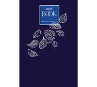 NAVYFALL - 6X9 inch Notebook - 150 pages: Sunrise Books Co. - Fall Collection