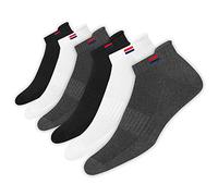 NAVYSPORT 6 Pairs Socks Women 4-7 Trainer Running Cotton Ankle Socks Men Cotton, Pack of 6, UK Size: 5-8