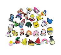 NAVZA 30 PCS Random Decoration Shoe Charms for Crocs- Croc Charms Waterproof Accessories for Crocs jibbitz Kids Girls & Boys Party Favors Birthday Gift (Multi-B)