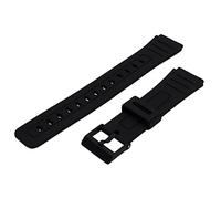 NAVZA Silicone Ruber Replacement WaterProof Watch Strap Fit to Casio F-91W (Black)